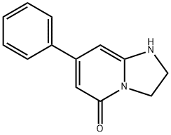 4-phenyl-1,7-diazabicyclo[4.3.0]nona-3,5-dien-2-one Struktur