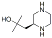 2-Piperazineethanol,-alpha-,-alpha--dimethyl-,(2S)-(9CI) Struktur