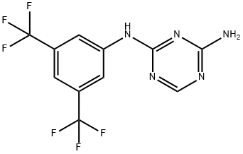 2-AMINO-4-[3,5-BIS(TRIFLUOROMETHYL)PHENYL]AMINO-1,3,5-TRIAZINE price.