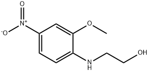 2-[(2-methoxy-4-nitrophenyl)amino]ethanol  Struktur