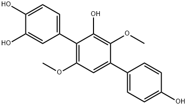 3 HYDROXYTERPHENYLLIN Struktur