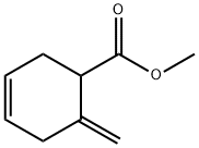 3-Cyclohexene-1-carboxylicacid,6-methylene-,methylester(9CI) Struktur