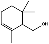 2,6,6-trimethylcyclohex-2-ene-1-methanol  Struktur