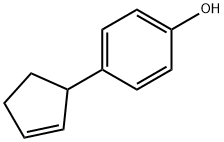 4-CYCLOPENT-2-EN-1-YLPHENOL Struktur