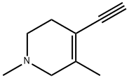 Pyridine, 4-ethynyl-1,2,3,6-tetrahydro-1,5-dimethyl- (9CI) Struktur