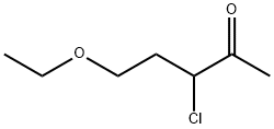 2-Pentanone,  3-chloro-5-ethoxy- Struktur