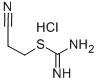 2-(2-Cyanoethyl)isothiourea monohydrochloride Struktur