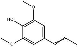 4-PROPENYL-2,6-DIMETHOXYPHENOL Struktur