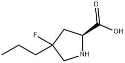 L-Proline, 4-fluoro-4-propyl- (9CI) Struktur