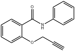 N-Phenyl-2-(2-propynyloxy)benzamide Struktur