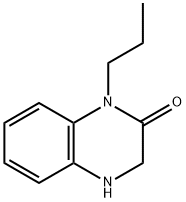 1-PROPYL-3,4-DIHYDRO-1H-QUINOXALIN-2-ONE Struktur