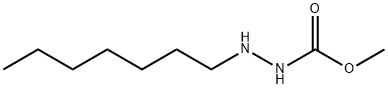 methyl N-(heptylamino)carbamate Struktur