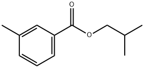 Benzoic acid, 3-methyl-, (2-methylpropyl) ester Struktur