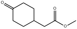 (4-OXO-CYCLOHEXYL)-ACETIC ACID METHYL ESTER Struktur