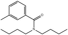 N,N-dibutyl-3-methyl-benzamide Struktur