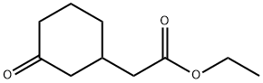 (3-OXO-CYCLOHEXYL)-ACETIC ACID ETHYL ESTER Struktur