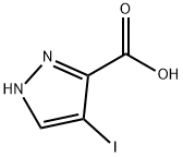 4-IODO-PYRAZOLE-3-CARBOXYLIC ACID Structure