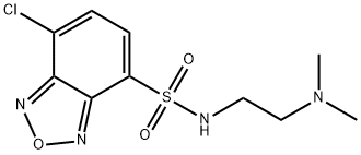 4-[2-(DIMETHYLAMINO)ETHYLAMINOSULFONYL]-7-CHLORO-2,1,3-BENZOXADIAZOLE