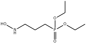 Diethyl 3-(N-Hydroxyamino)propylphosphate Struktur