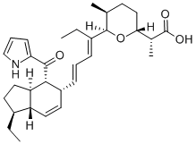 INDANOMYCIN FROM STREPTOMYCES*ANTIBIOTIC US Struktur