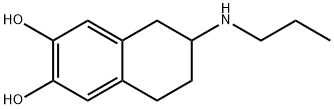 2-(Propylamino)-6,7-dihydroxytetralin Struktur