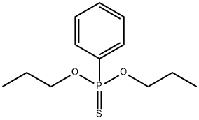 PHENYL-PHOSPHONOTHIOIC ACID DIPROPYL ESTER Struktur