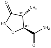 5-Isoxazolidinecarboxamide,4-amino-3-oxo-,trans-(9CI) Struktur