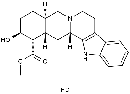 CORYNANTHINE HYDROCHLORIDE Struktur