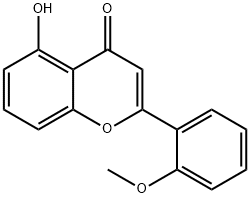 5-HYDROXY-2'-METHOXYFLAVONE Struktur