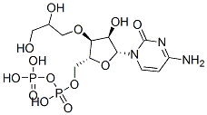 cytidine diphosphate glycerol Struktur