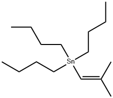 2-METHYLPROPENE-1-TRIBUTYLSTANNANE Struktur