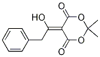 1,3-Dioxane-4,6-dione, 5-(1-hydroxy-2-phenylethylidene)-2,2-diMethyl- Struktur