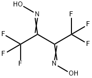 2,3-Butanedione, 1,1,1,4,4,4-hexafluoro-, dioxime Struktur