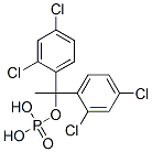 Bis(2,4-dichlorophenyl)ethyl phosphate (8CI)(9CI) Struktur