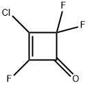 2-Cyclobuten-1-one,  3-chloro-2,4,4-trifluoro- Struktur