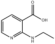 2-(ethylamino)-3-pyridine carboxylic acid Struktur