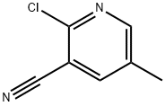 2-CHLORO-5-METHYL-NICOTINONITRILE Struktur