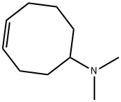 N,N-Dimethyl-4-cycloocten-1-amine Struktur