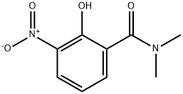 2-hydroxy-N,N-diMethyl-3-nitrobenzaMide Struktur