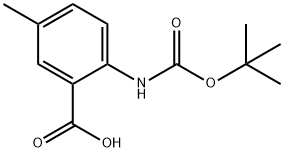 ANTHRANILIC ACID, N-BOC-5-METHYL
 Struktur