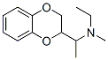 2-[1-(Ethylmethylamino)ethyl]-1,4-benzodioxane Struktur