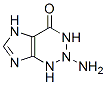 2-Amino-1,2,3,5-tetrahydro-4H-imidazo[4,5-d][1,2,3]triazin-4-one Struktur