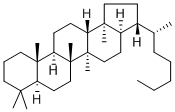 17ALPHA(H),21BETA(H)-(22R)-TETRAKISHOMOHOPANE Struktur