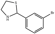 2-(3-bromophenyl)thiazolidine Struktur