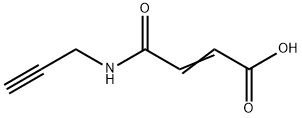 3-(Prop-2-yn-1-ylcarbamoyl)acrylic acid Struktur