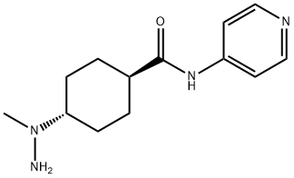 Cyclohexanecarboxamide, 4-(1-methylhydrazino)-N-4-pyridinyl-, trans- (9CI) Struktur