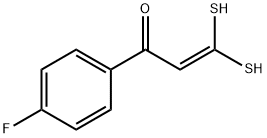 4-FLUOROPHENYL-ALPHA-OXOKETENE-GEM-DITHIOL Struktur