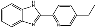 2-(5-ethyl-2-pyridinyl)-1H-benzimidazole Struktur