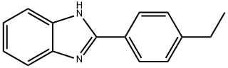 1H-BENZIMIDAZOLE, 2-(4-ETHYLPHENYL)- Struktur