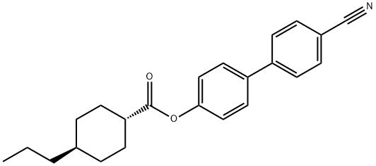 4-Cyanobiphenyl-4'-Trans-Propylcyclohexylcarboxylate Struktur